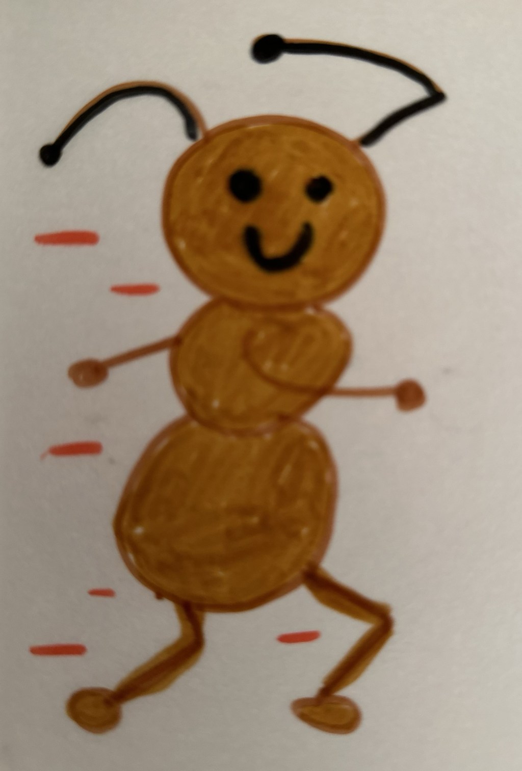 The ant faster than the&nbsp;tiger